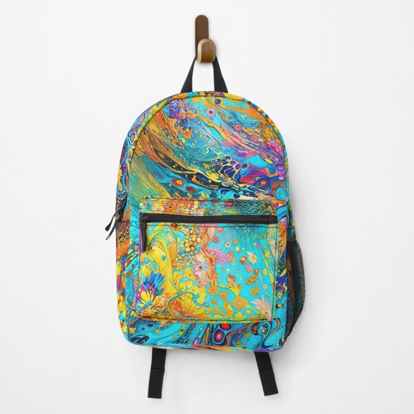 Item preview, Vibrant Floral Abstract Art Explosion designed and sold by blackhalt.