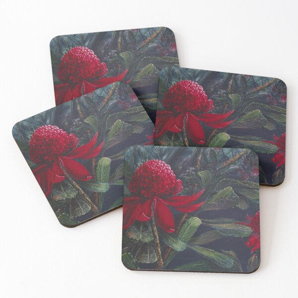 Item preview, Waratah designed and sold by HelenSpicerArt.