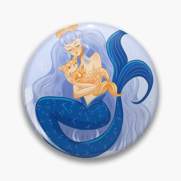 Item preview, Mermaid and Merkitty designed and sold by JuniperCharm.