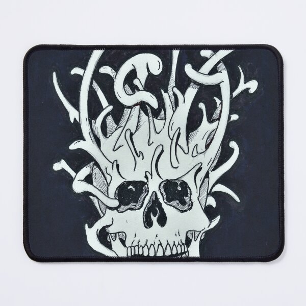 Item preview, skull dreadlocks designed and sold by vogtvisions.