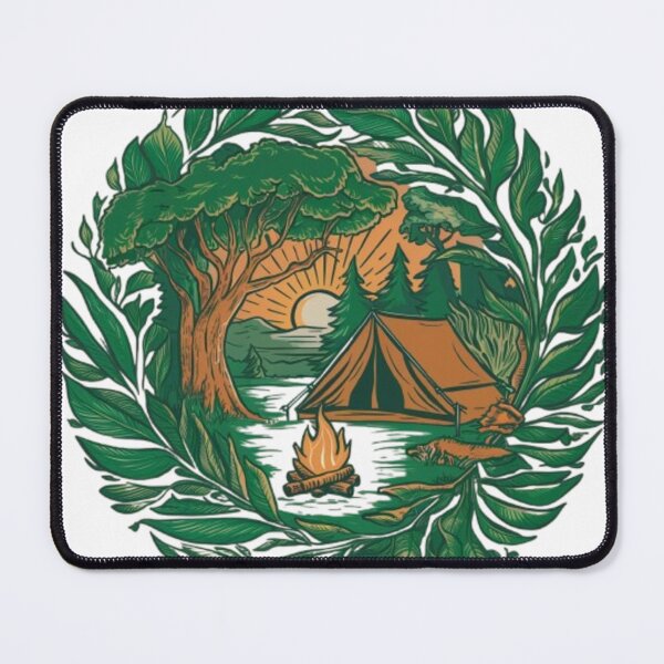 Item preview, Nature Camping Scene designed and sold by FieldCampCo.