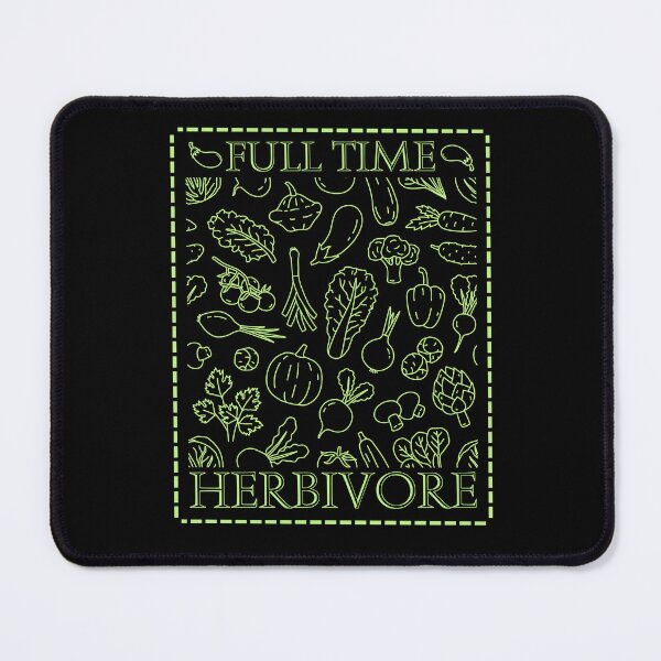 Item preview, Full-Time Herbivore – Proudly Plant-Based Lifestyle  designed and sold by DesignDazzles.