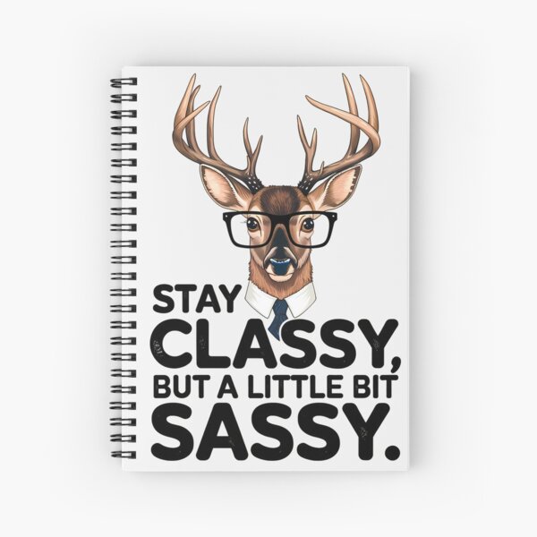 Item preview, Classy Deer with Glasses Stay Classy Sassy designed and sold by ZetaDream.