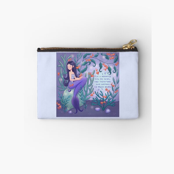 Item preview, Sad Little Mermaid and Goldfish designed and sold by JuniperCharm.