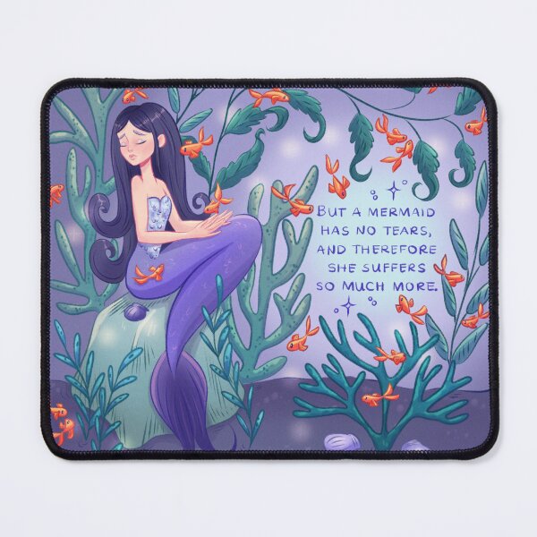 Item preview, Sad Little Mermaid and Goldfish designed and sold by JuniperCharm.