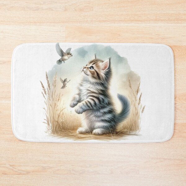 Item preview, "Feline Curiosity: Wonder and Innocence" designed and sold by CHRIST5000.