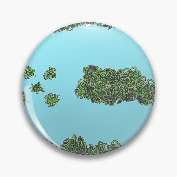 Item preview, green graff on blue designed and sold by JashJhaveri.