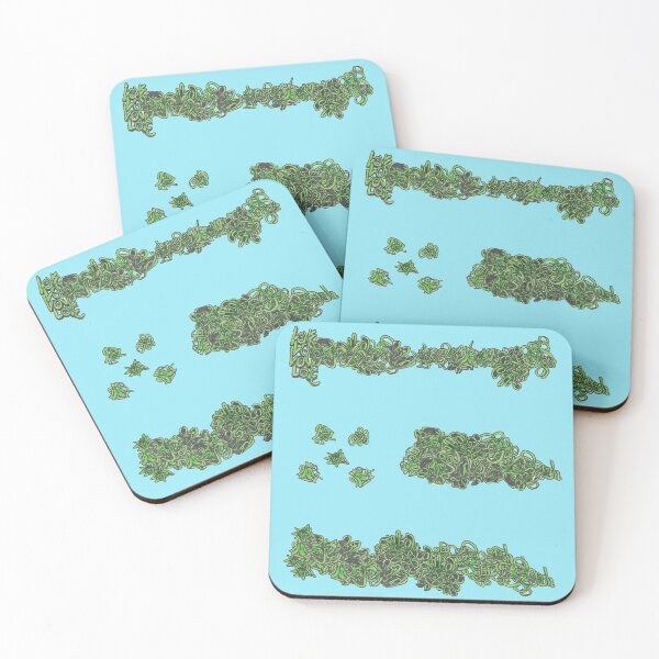 Item preview, green graff on blue designed and sold by JashJhaveri.