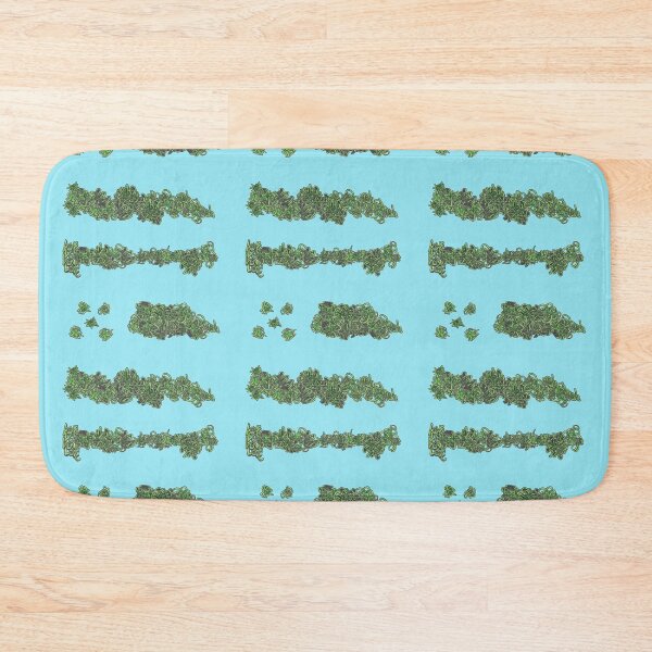 Item preview, green graff on blue designed and sold by JashJhaveri.