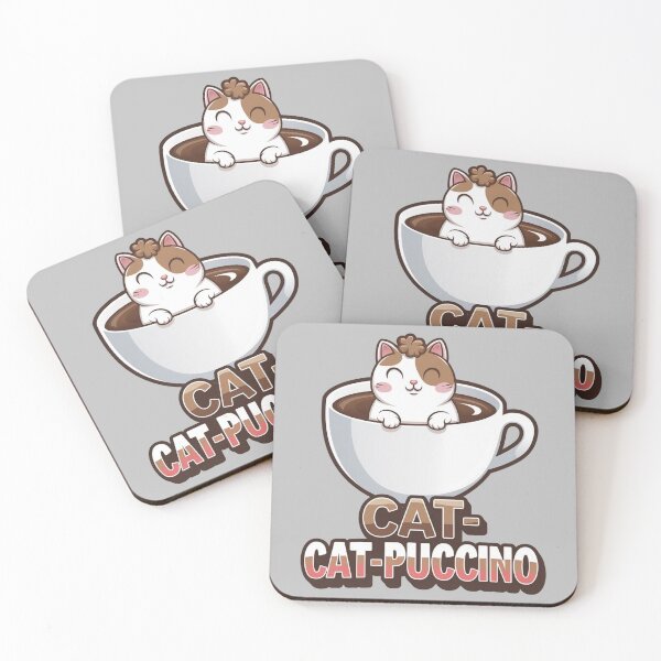 Item preview, Cat-puccino - Coffee with a twist - Coffee obsession - Coffee boost - Triple espresso - Coffee cartel designed and sold by JansenGS.