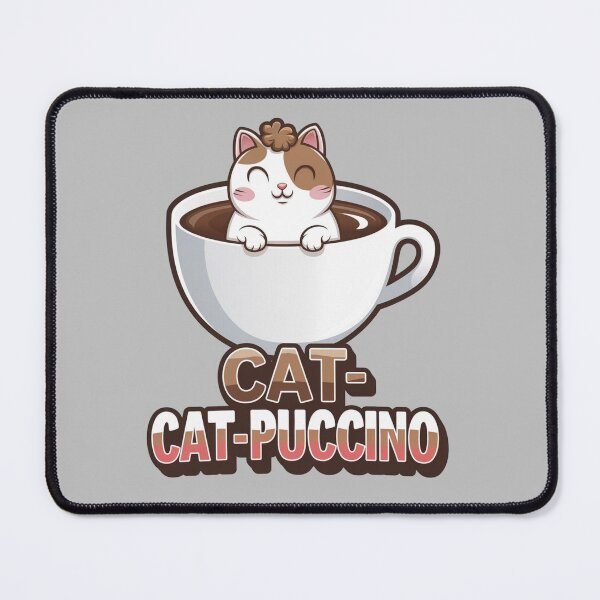 Item preview, Cat-puccino - Coffee with a twist - Coffee obsession - Coffee boost - Triple espresso - Coffee cartel designed and sold by JansenGS.