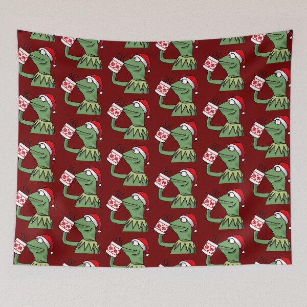 Item preview, Hot Chocolate Kermit Christmas kermit designed and sold by LifeWithMeme.