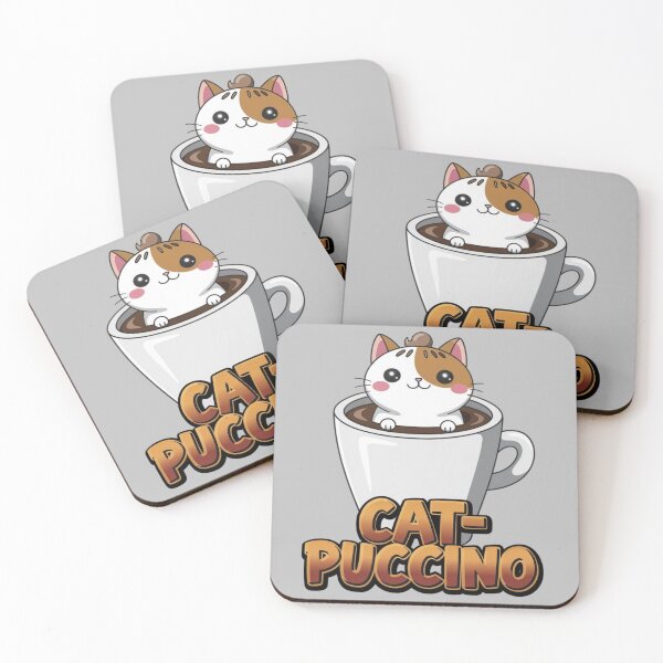 Item preview, Cat-puccino - Coffee with a twist - Coffee obsession - Coffee boost - Triple espresso - Coffee cartel designed and sold by JansenGS.