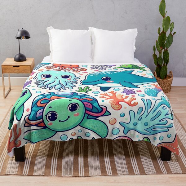 Item preview, Kawaii Ocean Friends Adventure designed and sold by JavisSRDesign.