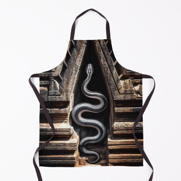 Item preview, Mystical Serpent Ancient Temple Art designed and sold by ZetaDream.