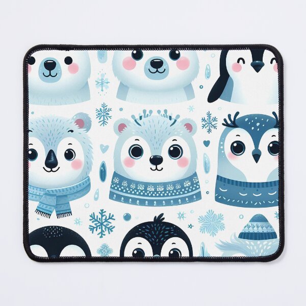 Item preview, Winter Arctic Animal Faces designed and sold by JavisSRDesign.