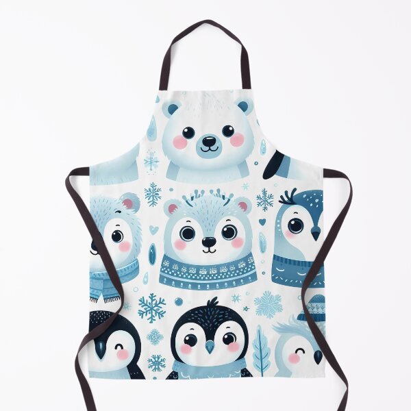 Item preview, Winter Arctic Animal Faces designed and sold by JavisSRDesign.