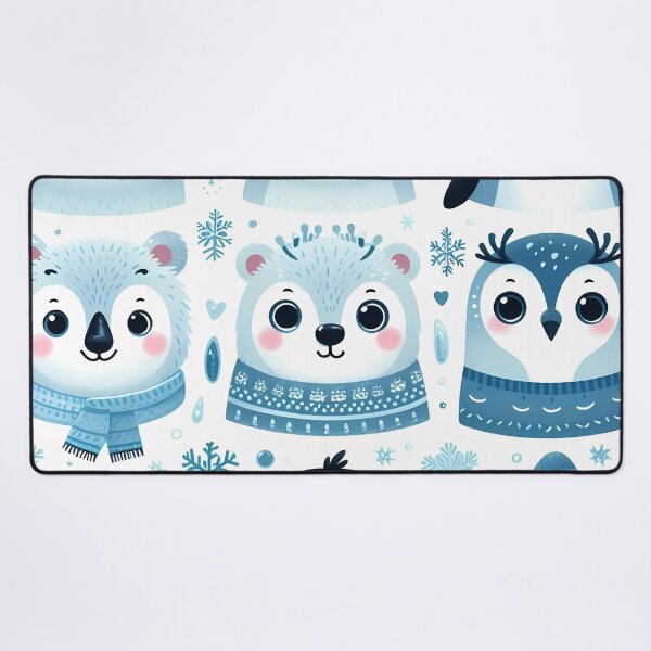 Item preview, Winter Arctic Animal Faces designed and sold by JavisSRDesign.