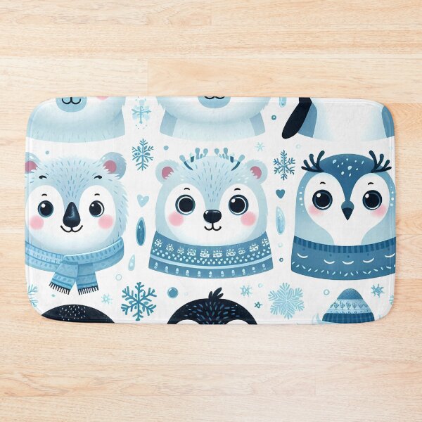 Item preview, Winter Arctic Animal Faces designed and sold by JavisSRDesign.