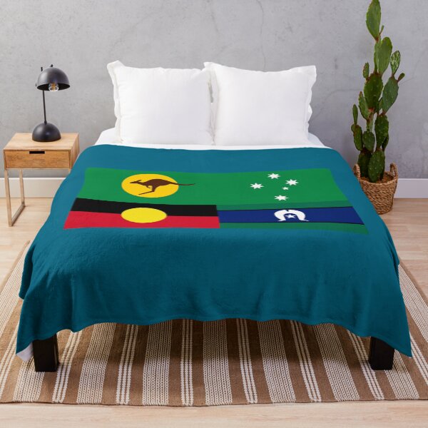 Item preview, Kangaroo Sun. Australia Reconciliation Flag. Three in one.  designed and sold by Kangaroo Sun.