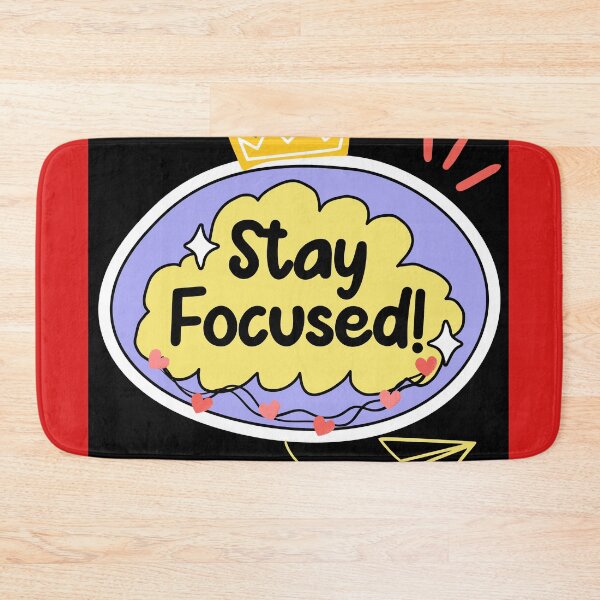 Item preview, Stay Focused designed and sold by ZibaCentralShop.