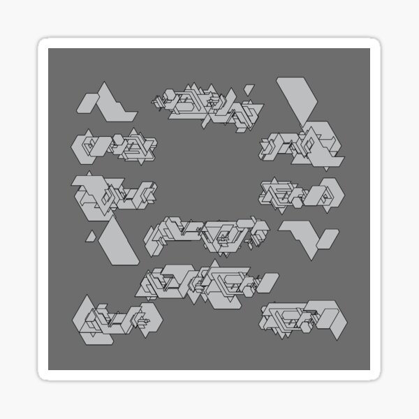 Aperçu de l'œuvre Gris Techno Graff créée et vendue par JashJhaveri.