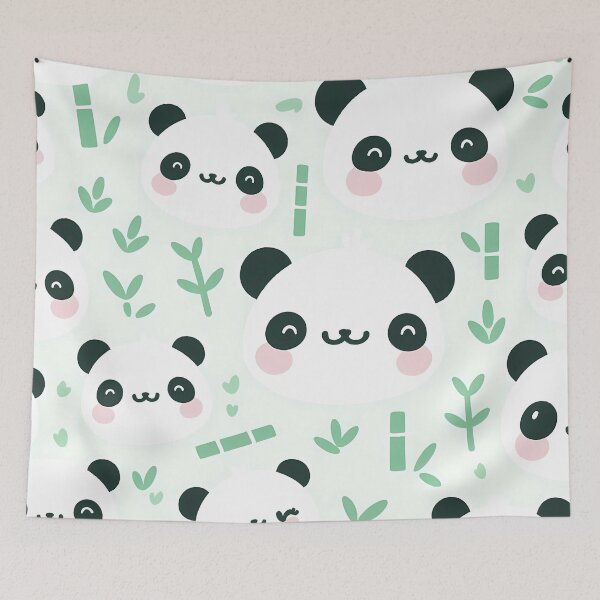Item preview, Cute Kawaii Panda Faces designed and sold by JavisSRDesign.