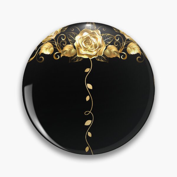 Item preview, Vine of golden roses in Black designed and sold by You168.