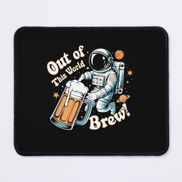 Item preview, Out of This World Oktoberfest Brew Astronaut Beer Mug in Space designed and sold by BNCH44.