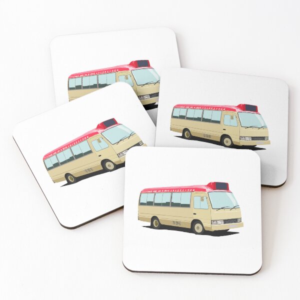 Item preview, Red Minibus designed and sold by SunkissedBlue.