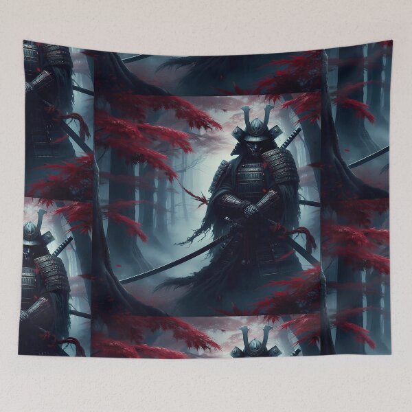 Item preview, Samurai in the Forest v2 designed and sold by Marcicev-Bojan.