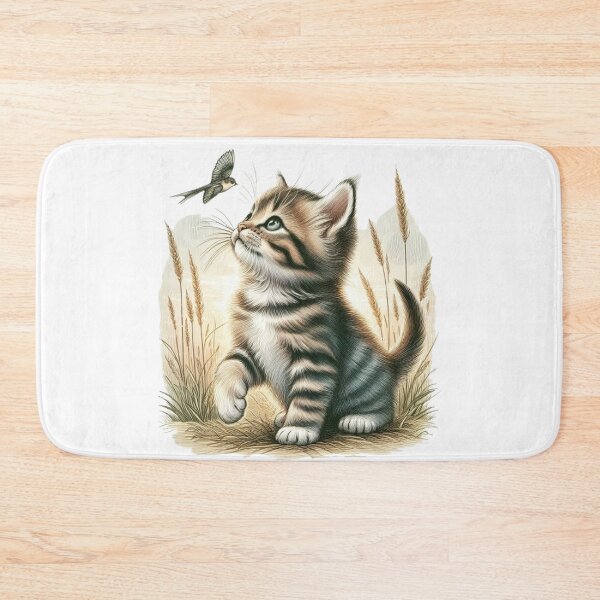 Item preview,  "Feline Curiosity: Wonder and Innocence" designed and sold by CHRIST5000.