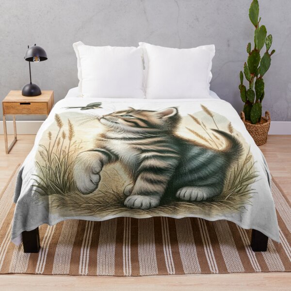 Item preview,  "Feline Curiosity: Wonder and Innocence" designed and sold by CHRIST5000.
