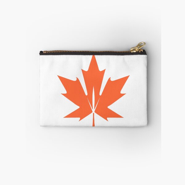 Item preview, Minimalist Orange Maple Leaf - Elegant and Simple Nature Art designed and sold by UniGift.