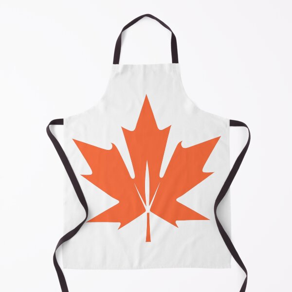 Item preview, Minimalist Orange Maple Leaf - Elegant and Simple Nature Art designed and sold by UniGift.
