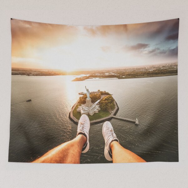 Item preview, flying over new york designed and sold by franckreporter.