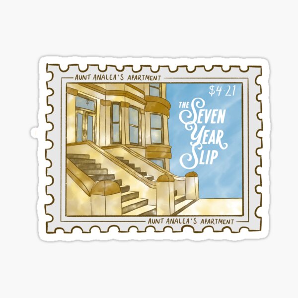 Item preview, The Seven Year Slip Stamp designed and sold by sketchedby rach.