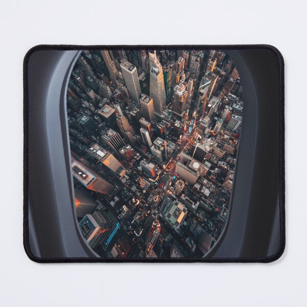 Item preview, times square aerial view designed and sold by franckreporter.