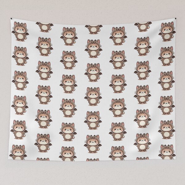 Item preview, Batty Purrs Adorable Bat Cat designed and sold by NineNIGHT404.