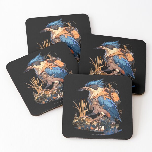 Item preview, Fantastical Hybrid: The Avian-Human Warrior designed and sold by MYTHIC PEEL STICKERS.