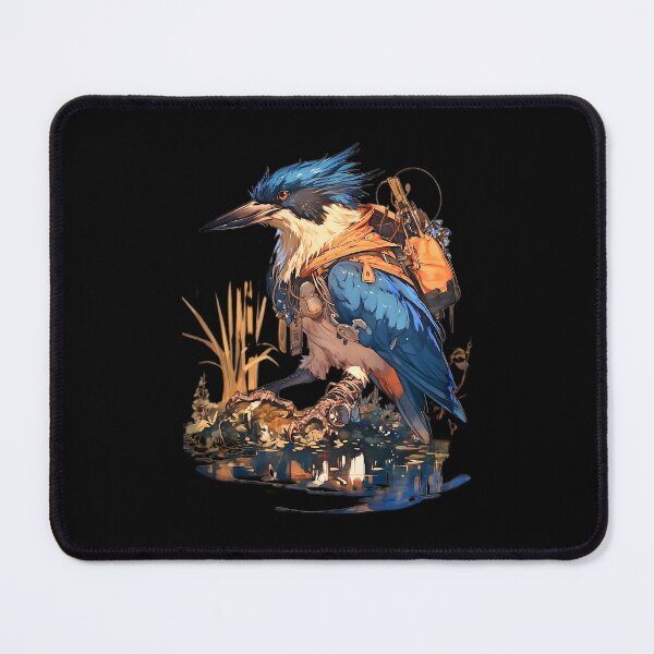 Item preview, Fantastical Hybrid: The Avian-Human Warrior designed and sold by MYTHIC PEEL STICKERS.