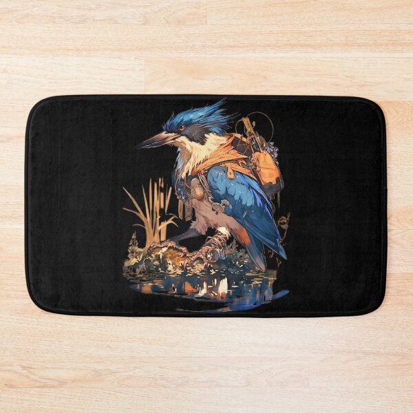 Item preview, Fantastical Hybrid: The Avian-Human Warrior designed and sold by MYTHIC PEEL STICKERS.