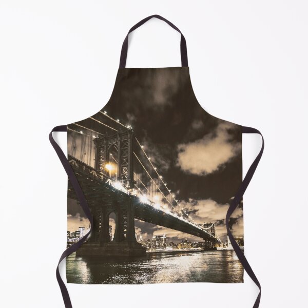 Item preview, brooklyn bridge at night designed and sold by franckreporter.