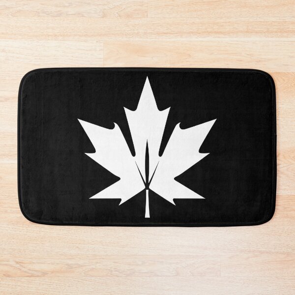 Item preview, Minimalist White Maple Leaf - Elegant and Pure Nature Art designed and sold by UniGift.