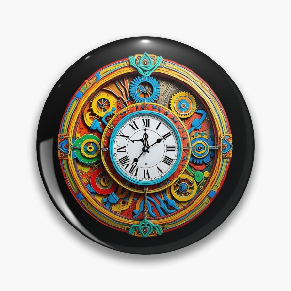 Item preview, Pop art clock designed and sold by Pflugart.
