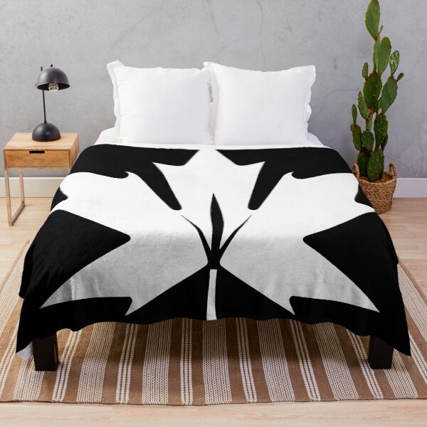 Item preview, Minimalist White Maple Leaf - Elegant and Pure Nature Art designed and sold by UniGift.