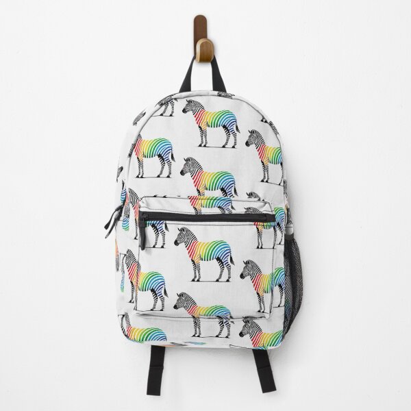 Item preview, Zebra with a Colorful Rainbow Body designed and sold by Blink Art Studio.