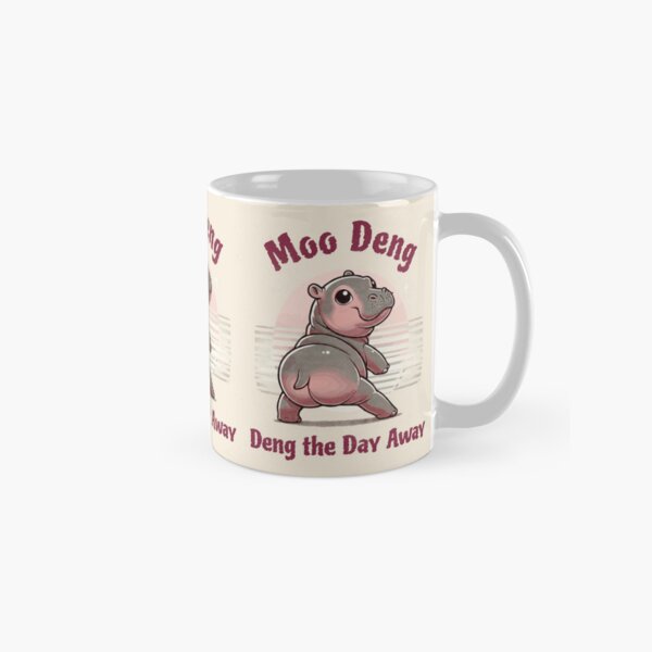 Aperçu de l'œuvre Moo Deng - Deng toute la journée créée et vendue par ShinyDayStudio.