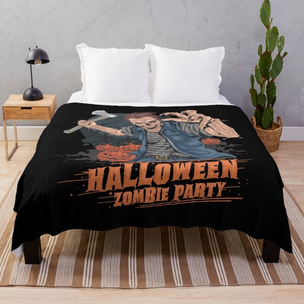 Item preview, Axes & Zombie Halloween Bash designed and sold by Jackson-Will.