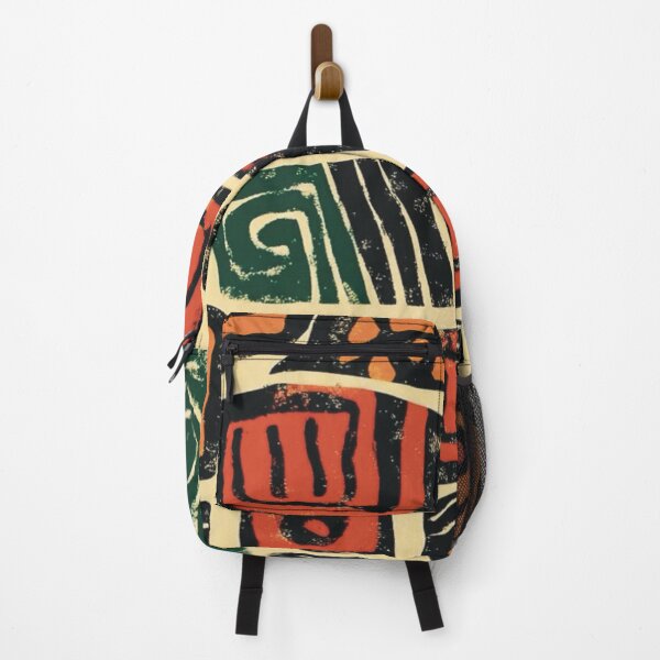 Item preview, Ethnic Abstract Geometric Art designed and sold by Pujo Design.